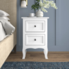 Authement 2-Drawer Nightstand Storage Cabinet