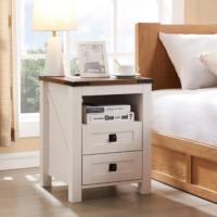 Adaija Nightstand with Charging Station