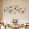 LUXAR DOUBLE RING Metal wall art hangings