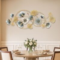 LUXAR DOUBLE RING Metal wall art hangings