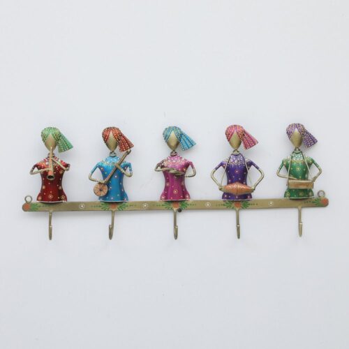 5 Safa Multicolour Iron Key Holder (2)