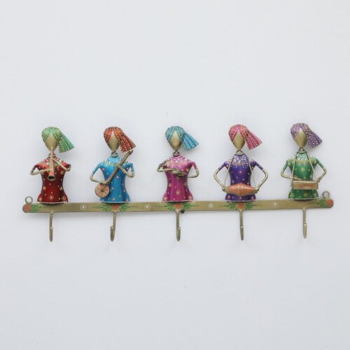 5 Safa Multicolour Iron Key Holder (3)
