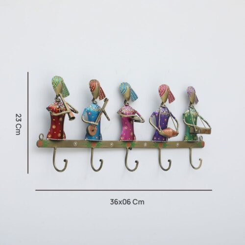 5 Safa Multicolour Iron Key Holder (4)