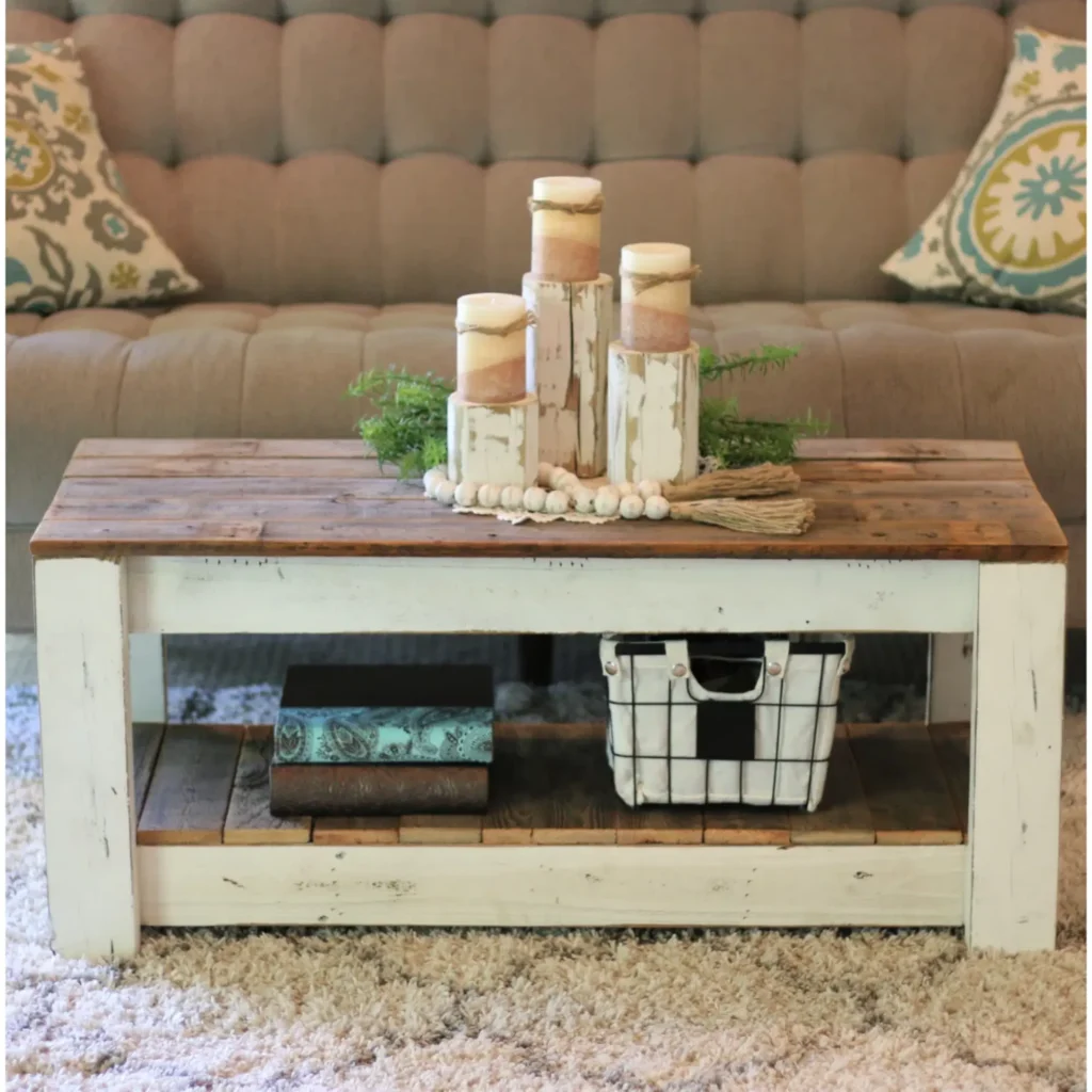 Elihu Solid Wood Top Single Coffee Table
