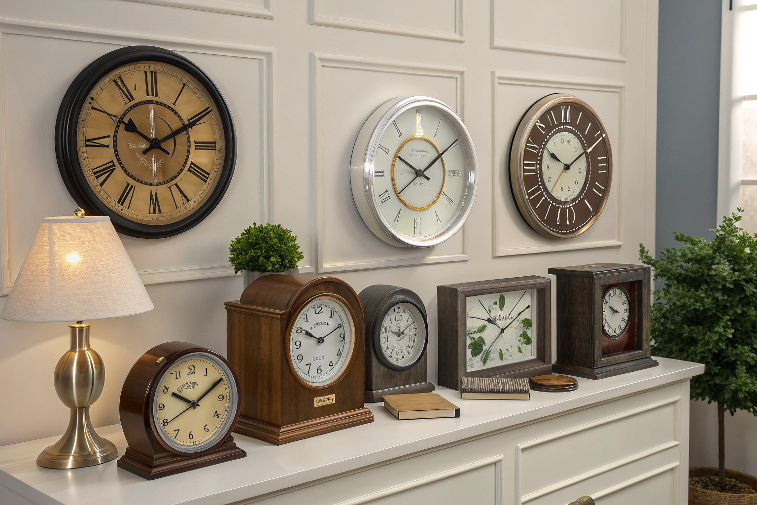 Where to Hang Wall Clock in Living Room