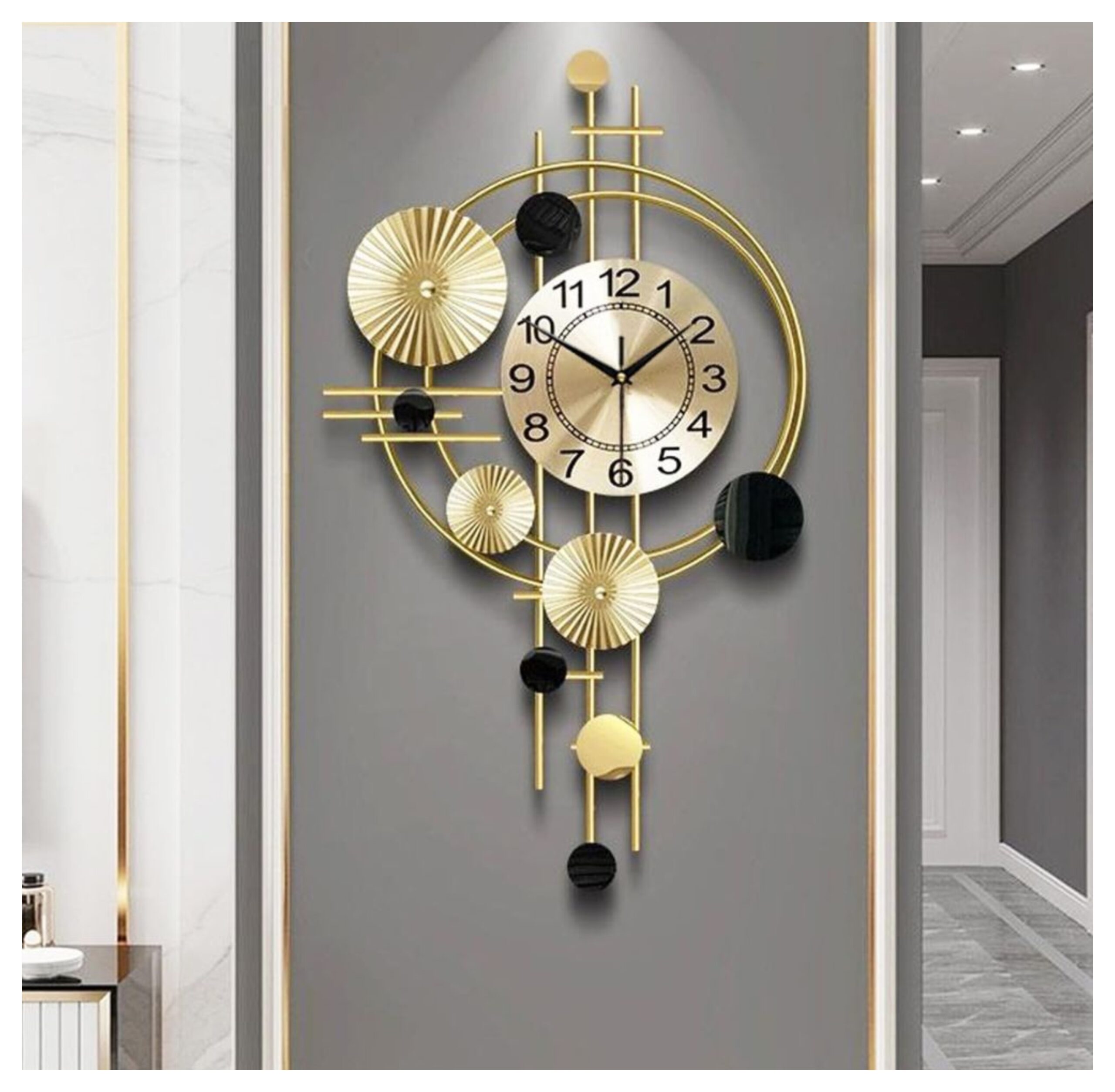 Where to Hang Wall Clock in Living Room