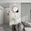 Big Modern Iron Wall Clock