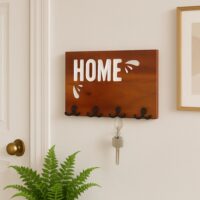 Wooden Rustic Key Holder for Wall