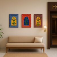 Wooden Jharokha Traditional Wall Hanging Frame