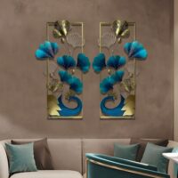 METAL CREATION Metal Wall Art Decor 3D Peacock