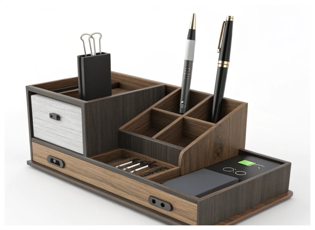 Custom Pen Stand Ideas with Multi-Functional Storage