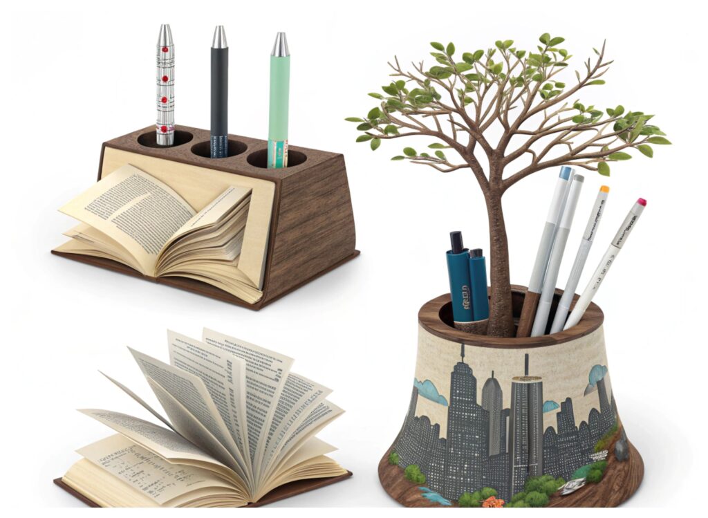 Theme-Based Pen Stand Design Ideas